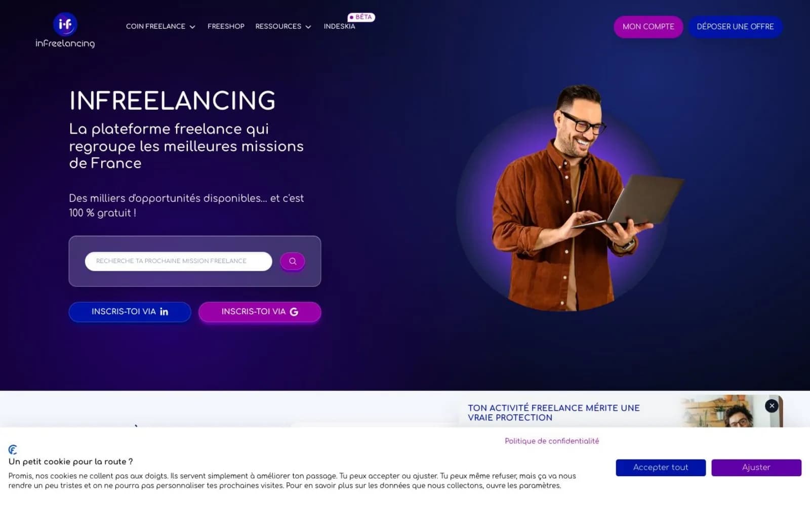 InFreelancing — Plateforme freelance (France)